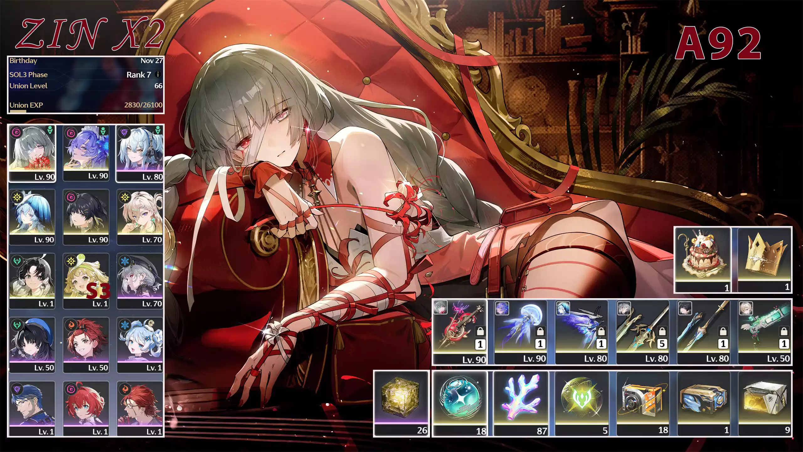 Phrolova C0R1 + Cantarella C0R1 + Shore C0R1 + Lynae C0R1